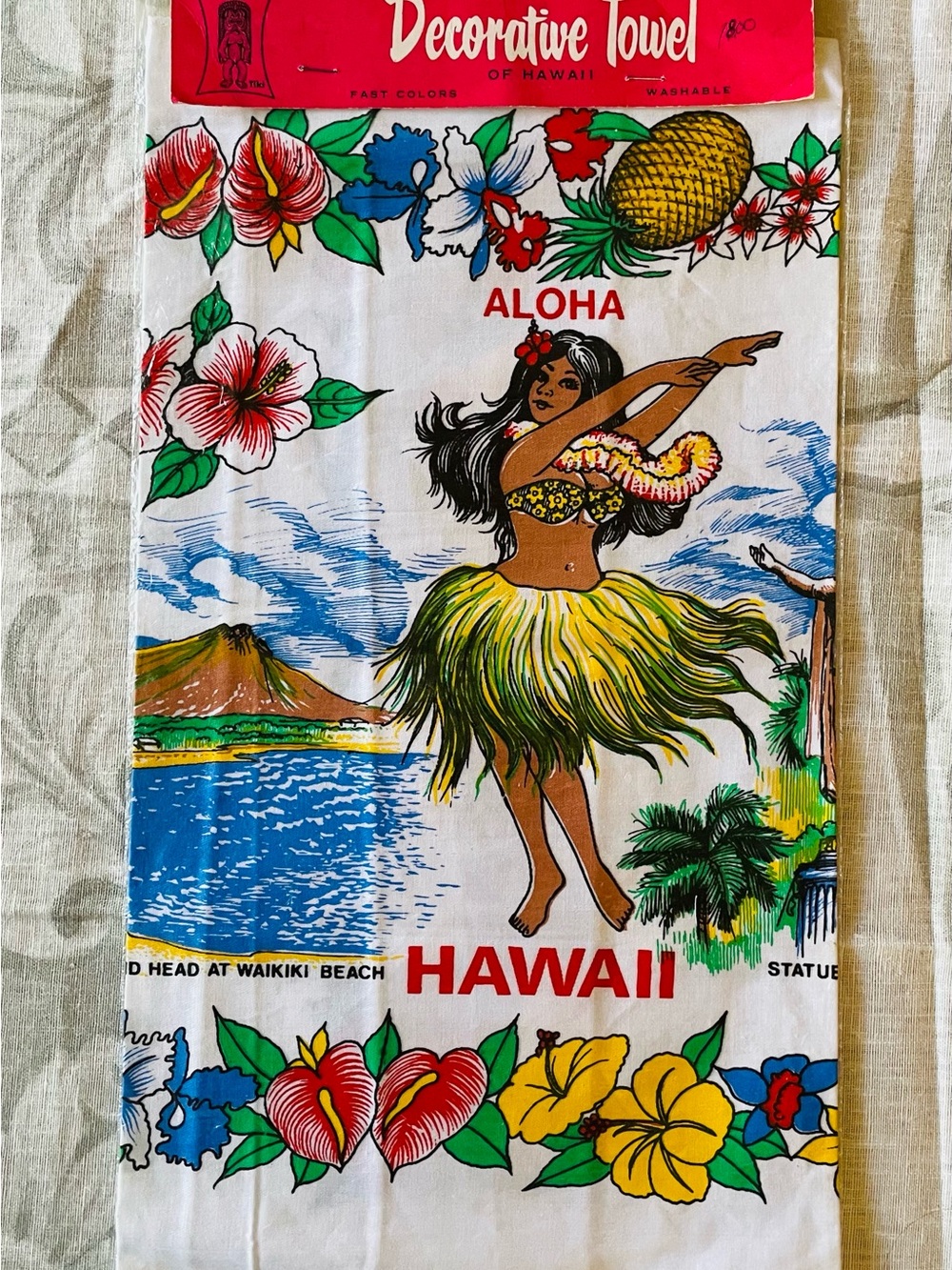 Vintage Hawaiian Towel